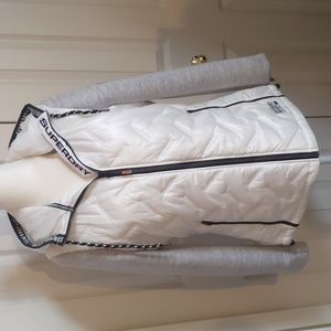 SUPERDRY hybrid puffer jacket size 12 UK 8 US